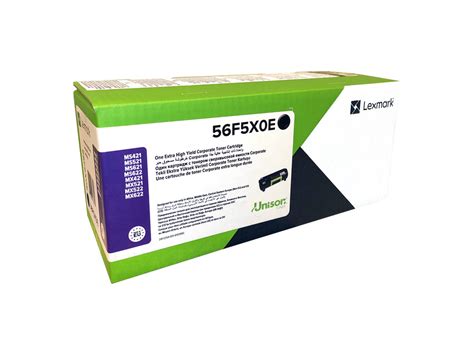 Расходник для печати Lexmark 56F5X0E, Черный (black), для лазерного ...