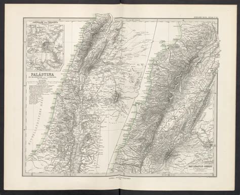 Old maps of Lebanon