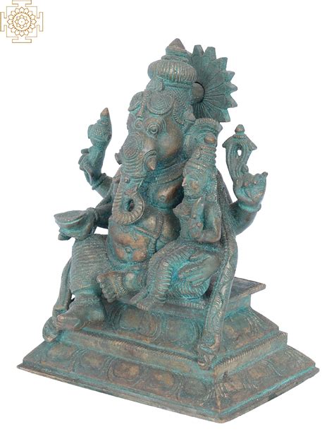 Vara Ganapati Bronze Statue Madhuchista Vidhana Lost Wax