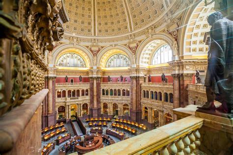 La Biblioteca Del Congreso En Washington ¡espectacular Mi Viaje