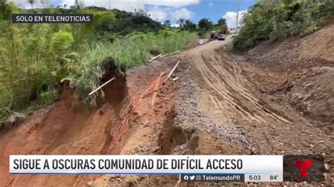 A 20 Días De Fiona Carreteras Intransitables Y Derrumbes En Orocovis