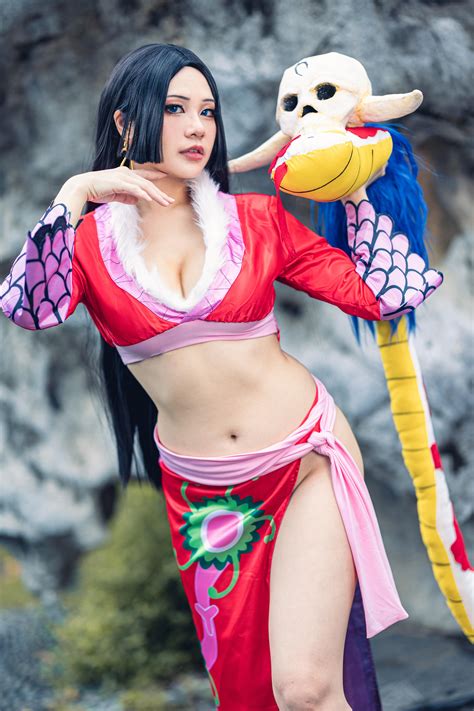 Self Boa Hancock One Piece Cosplay By Katykatcupcake Cosplayers