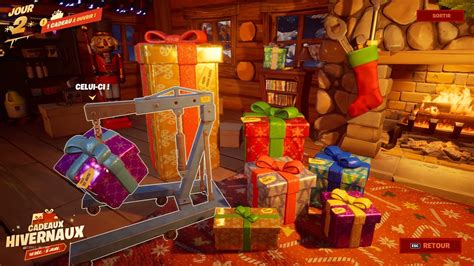 Fortnite Voici la liste complète des cadeaux de Noël 2021