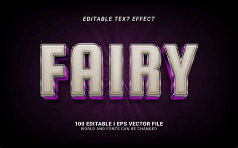 Fairy Text Effect Graphic by SugarV_Creative · Creative Fabrica