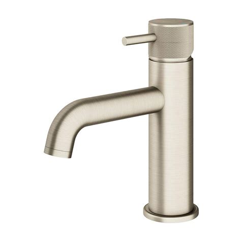 Brushed Nickel Abacus Iso Pro Mono Basin Mixer