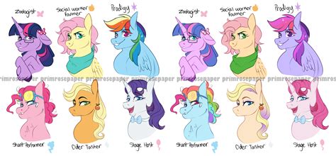 Mane 6 Swap Au By Primrosepaper On Deviantart