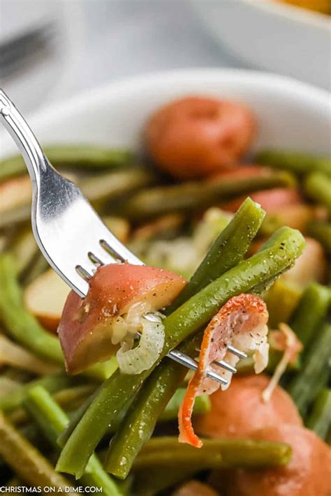 Green Beans And Potatoes Crock Pot Recipe