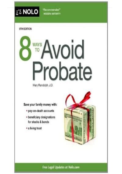 PDF 8 Ways To Avoid Probate Full