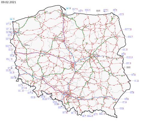 Drogi Krajowe W Polsce Zezwoleniatransportowe Pl