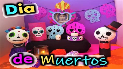 Manualidades Dia De Muertos Con Material Reciclado Youtube