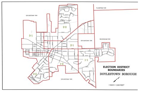 Borough Election Districts Doylestown Democrats