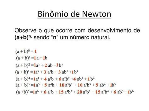 Desenvolvendo O Binômio Obtém Se - a)desenvolva o binômio (2x-y)⁵ b) de a soma dos coeficientes - brainly ...