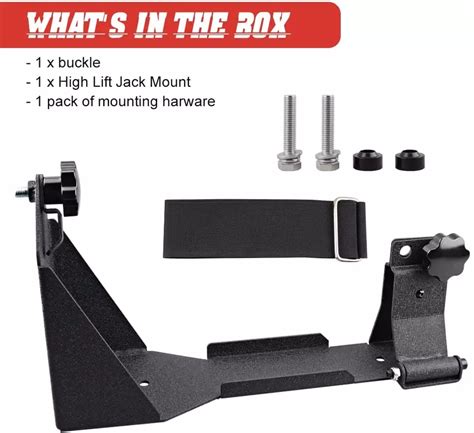 High Lift Jack Mount Rear Hi Lift Jack Mount Carrier Mounting Brackets