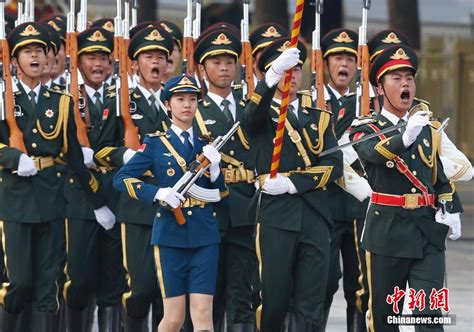 Guard Of Honor Of Pla Shows Up In New Uniform 2 Peoples Daily Online