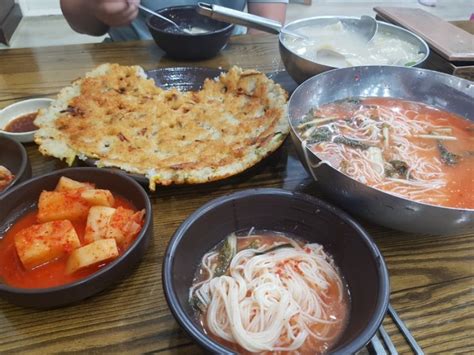 대전 맛집 감자전 해물수제비 맛집 문창시장 감자바위골 네이버 블로그