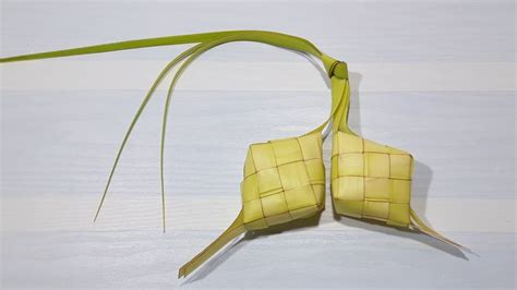 tutorial  membuat ketupat youtube