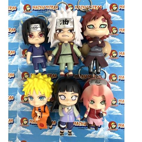 Jual Pasti Baru Figure Keychain Gantungan Kunci Anime Naruto Big A