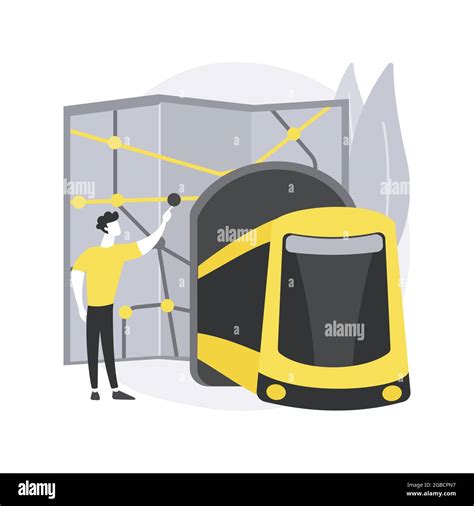 Underground Transport Abstract Concept Vector Illustration Stock Vector Image And Art Alamy