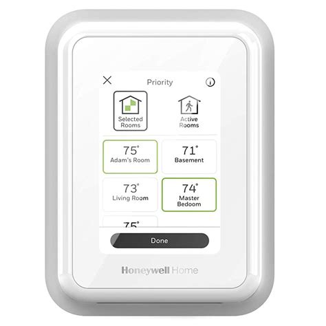 Honeywell Home T9 Wifi Smart Thermostat With Room Smart Sensor