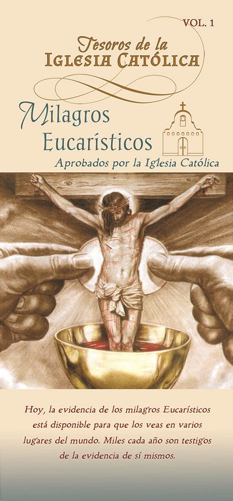 Treasures Of The Catholic Church Eucharistic Miracles Brochure Mary