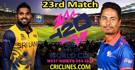 Today Match Prediction Sl Vs Nep Dream Icc T World Cup Rd