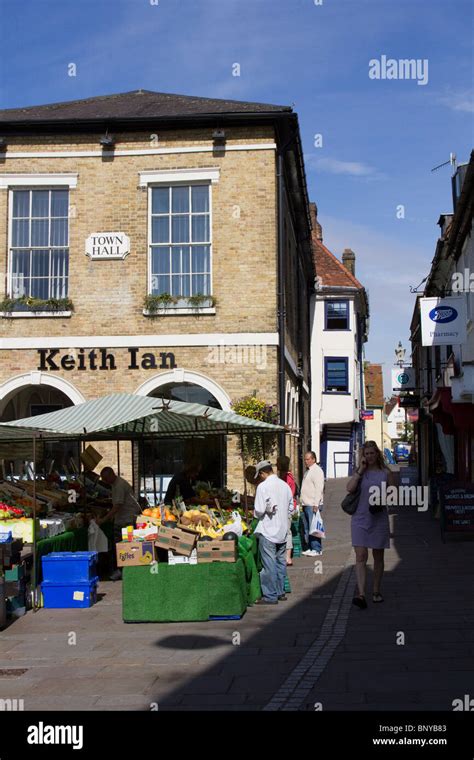 ware town centre hertfordshire england uk gb Stock Photo - Alamy