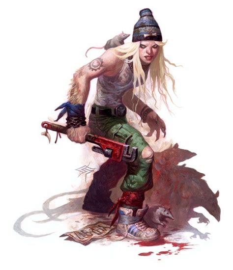 Bone Gnawer Urban Fantasy Character Apocalypse Character World Of