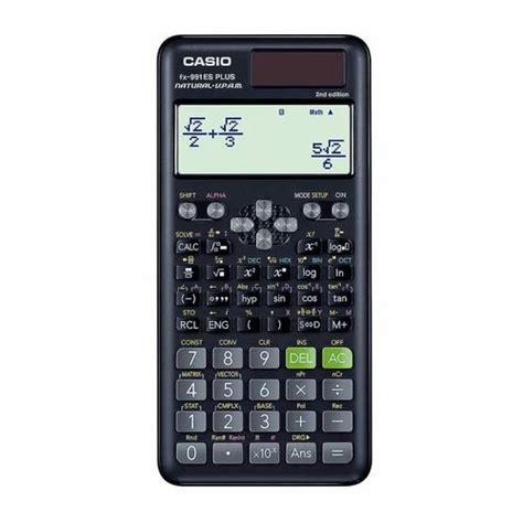 Black Simple Casio Scientific Calculator Fx Es Plus At Rs In