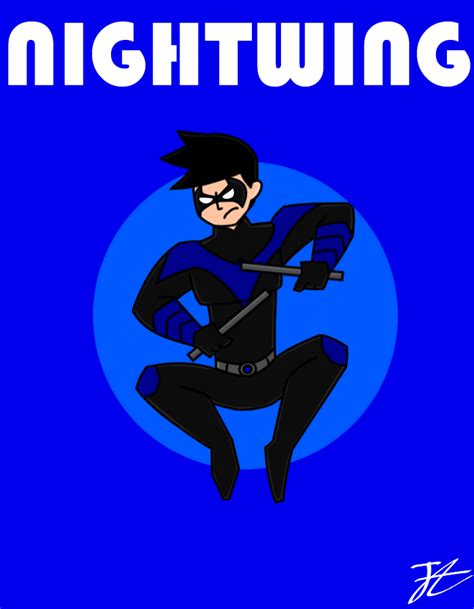 Teen Titans: Nightwing by t00ngaming on DeviantArt