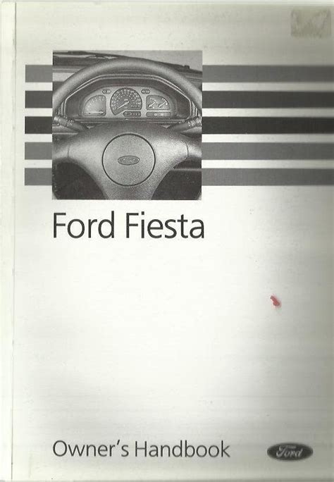 Ford Fiesta Owners Handbook Car Manual Issued 1989 12th Ed EVE