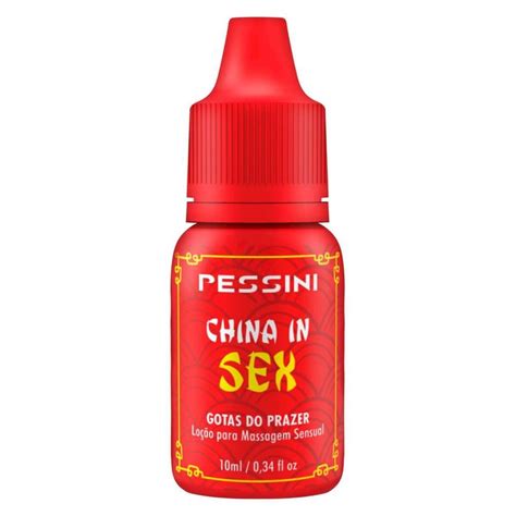 CHINA IN SEX GOTAS DO PRAZER P MASSAGEM 10ML PESSINI Shopee Brasil
