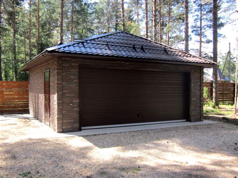 Гараж 6,2 х 6 м, Nailite Premium - Шведский металлический гараж на даче ...
