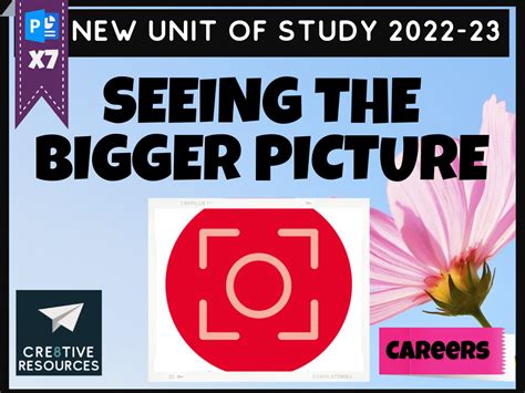 Seeing Bigger Picture Pshe Careers Unit Teaching Resources