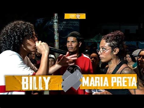 BILLY X MARIA PRETA PRIMEIRA FASE BATALHA DA ARTE 139 YouTube