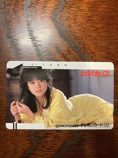 【未使用】中森明菜 テレホンカード テレカ 未使用 非売品 Pionee ③の落札情報詳細 ヤフオク落札価格検索 オークフリー