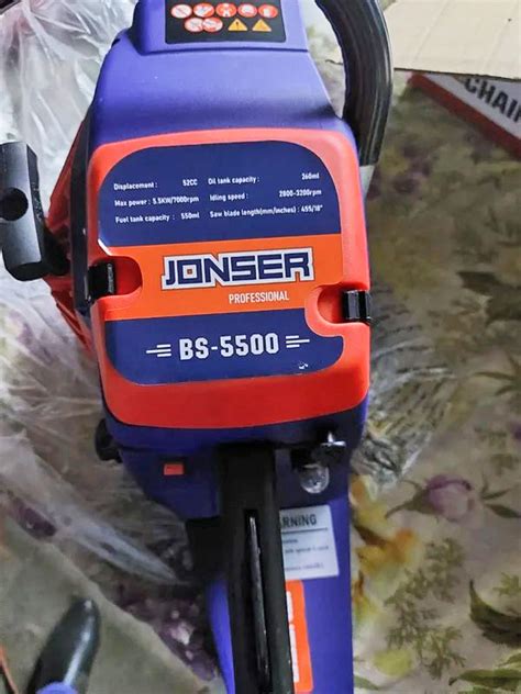 Бензопила JONSER BS-5500 отзывы - Строительство и ремонт - Первый ...