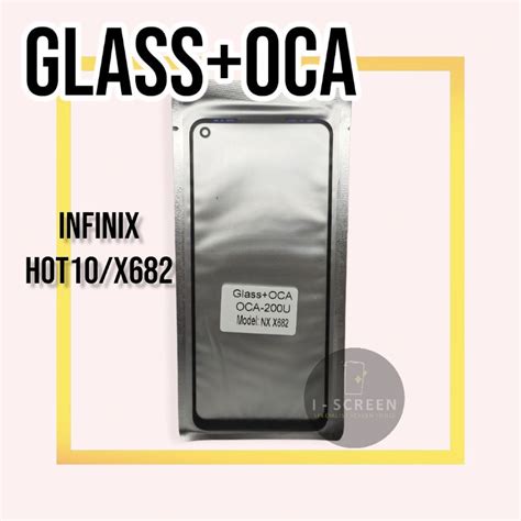 Jual GLASS OCA INFINIX HOT 10 X682 Shopee Indonesia