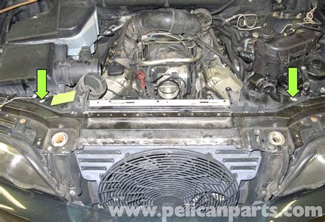 Bmw X Radiator Replacement E Pelican Parts Diy