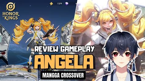 REVIEW ANGELA MANGGA CROSSOVER HONOR OF KINGS Gameplay Skin