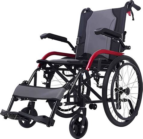 Sjapex Fauteuil Roulant Pliable L Ger En Aluminium Fauteuil Roulant D