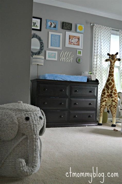 Project Nursery Baby Boy Safari Nursery Gray Safari Nursery Jungle