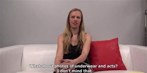 Czech Casting Blonde Czech Babe With Small Boobs Solo Casting Tnaflix