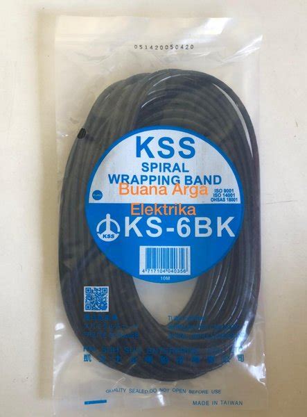 Jual Spiral Kabel Pelindung Kabel Kss Ks Hitam Black Ks Bk Di