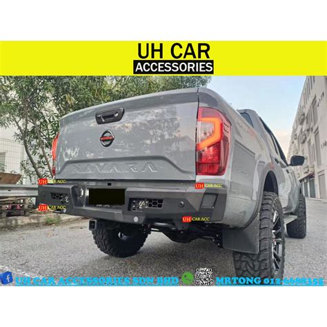 Nissan Navara Np300 Pro4x Force Op2 Steel Rear Bumper Bull Bar Shopee