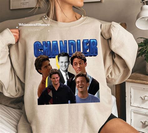 Chandler Bing Shirt, Friends Chandler Bing Sweatshirt, Chandler Bing Friends Movie Shirt ...