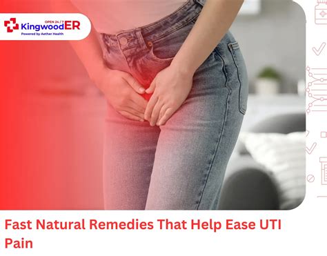 Fast Natural Remedies For Pain Relief For UTI