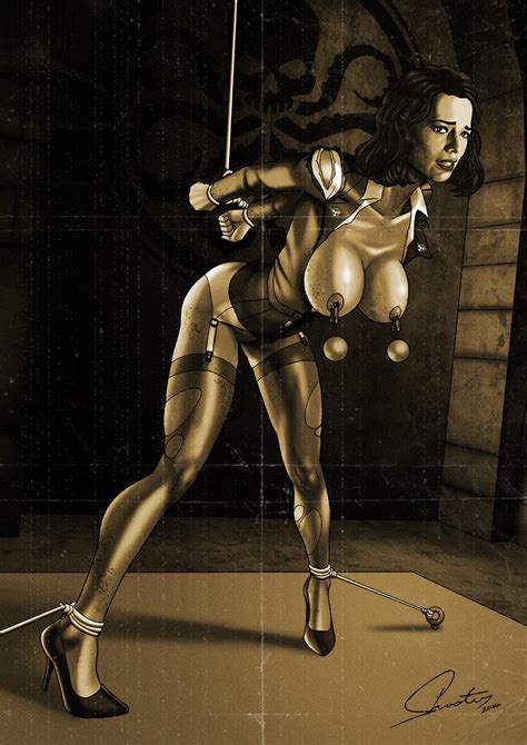 Rule 34 1girls 2014 Agent Carter Bdsm Bending Forward Bondage Bound