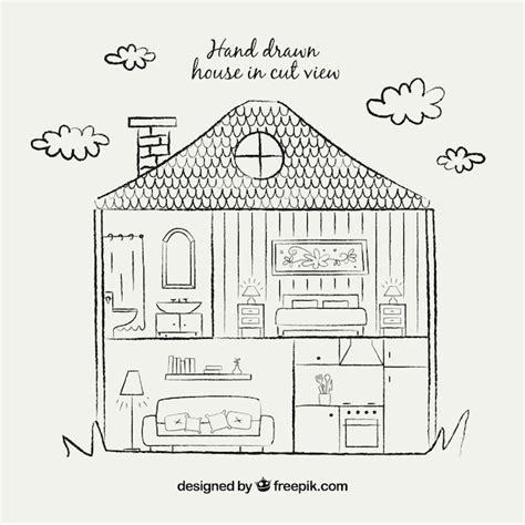 House drawing Vectors & Illustrations for Free Download | Freepik