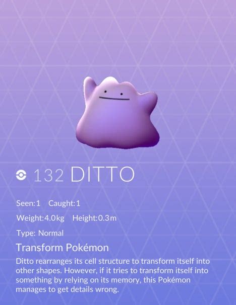 Ditto - Pokemon GO Wiki Guide - IGN