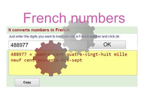 French Numbers Conversion Number Converter To French Words Writing